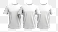 PNG T-shirt sleeve white monochrome. 