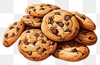 PNG Chocolate chip cookies food confectionery freshness. 