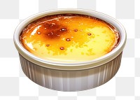 PNG Creme brulee food refreshment breakfast. 