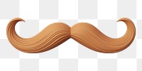 PNG Mustache white background simplicity mustache. 