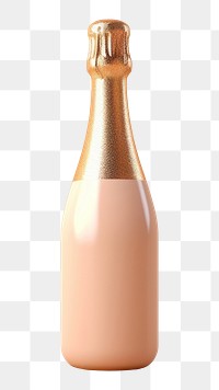 PNG Bottle champagne glass drink. AI generated Image by rawpixel.mobile wallpaper