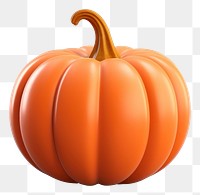 PNG Pumpkin halloween vegetable plant. AI generated Image by rawpixel.