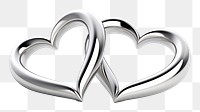 PNG Silver rings platinum heart white. desktop wallpaper