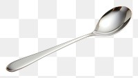 PNG Silver spoon white background silverware simplicity. 