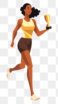 PNG Woman running jogging adult  