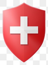 PNG Healthcare icon symbol protection shield. AI generated Image by rawpixel.