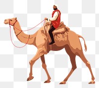 PNG Camel animal mammal riding. AI generated Image by rawpixel.