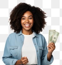 PNG Money cheerful portrait holding. 