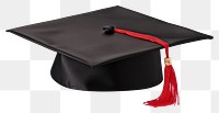 PNG Graduation hat white background intelligence certificate. 