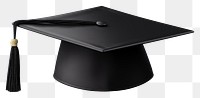 PNG Graduation hat white background intelligence certificate. 