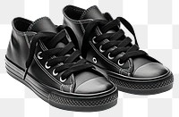 PNG Tennis shoes footwear black white. AI generated Image by rawpixel.