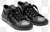 PNG Tennis shoes footwear black white. 