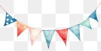 PNG Colorful party bunting flag celebration creativity decoration. AI generated Image by rawpixel.