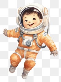 PNG Cute spaceman portrait helmet photography. 