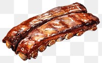 PNG Barbecue ribs food invertebrate bratwurst. 