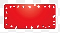 PNG Red rectangle banner white background patriotism pattern. desktop wallpaper