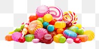 PNG Candy confectionery lollipop dessert. AI generated Image by rawpixel.