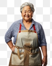 PNG Apron adult white background retirement. 