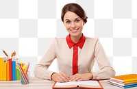 PNG Kindergarten teacher student adult white background. AI generated Image by rawpixel.
