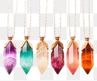 PNG Healing crystal necklace gemstone jewelry pendant. 