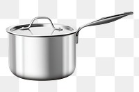 PNG Saucepan steel white background stainless steel. 