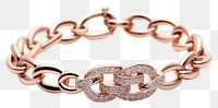 PNG Rose gold bracelet jewelry ring accessories. AI generated Image by rawpixel.