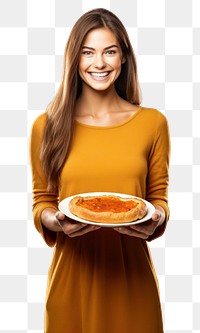 PNG Pumpkin pie smile photography portrait. 