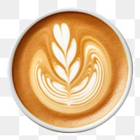 PNG Coffee latte cup drink. AI generated Image by rawpixel.