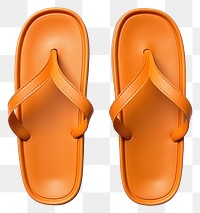 PNG Minimal colorful sandals flip-flops footwear shoe. 