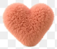 PNG Heart white background softness textile. 