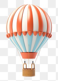 PNG Hot air balloon aircraft vehicle transportation. 