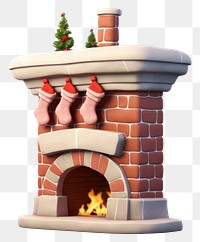 PNG Christmas chimney fireplace christmas hearth. 