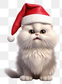 PNG Persian cat mammal animal white. AI generated Image by rawpixel.