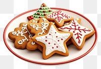 PNG Christmas cookie gingerbread christmas dessert. 