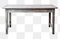 PNG Grey Table table furniture white. AI generated Image by rawpixel.