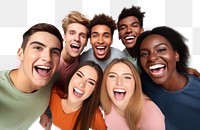 PNG Best friends taking selfie friendship laughing people. AI generated Image by rawpixel.