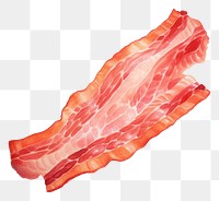 PNG Bacon bacon meat pork. 