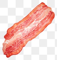 PNG Bacon bacon meat pork. 