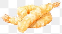 PNG Japanese Shrimp Tempura seafood tempura shrimp. AI generated Image by rawpixel.