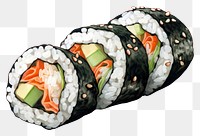 PNG Gimbap gimbap sushi rice. AI generated Image by rawpixel.