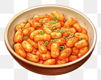 PNG Tteokbokki food bowl  