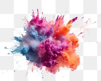 PNG Painting purple white background splattered