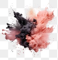 PNG Explosion white background splattered exploding