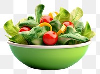 PNG Salad vegetable spinach plant. AI generated Image by rawpixel.