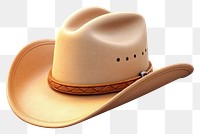 PNG Cowboy hat headwear sombrero headgear. 