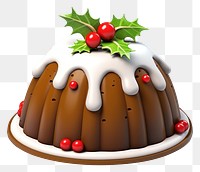 PNG Christmas dessert icing food. AI generated Image by rawpixel.