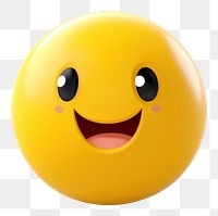 PNG Emoji toy white background anthropomorphic