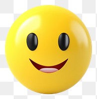 PNG  Emoji toy white background anthropomorphic. AI generated Image by rawpixel.