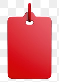 PNG Red price tag red white background electronics. 