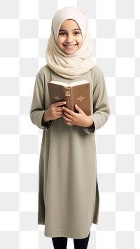 PNG Standing hijab adult  